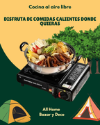✨ Cocina a Gas Portátil ¡Lista para el Camping!