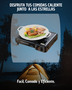 ✨ Cocina a Gas Portátil ¡Lista para el Camping!