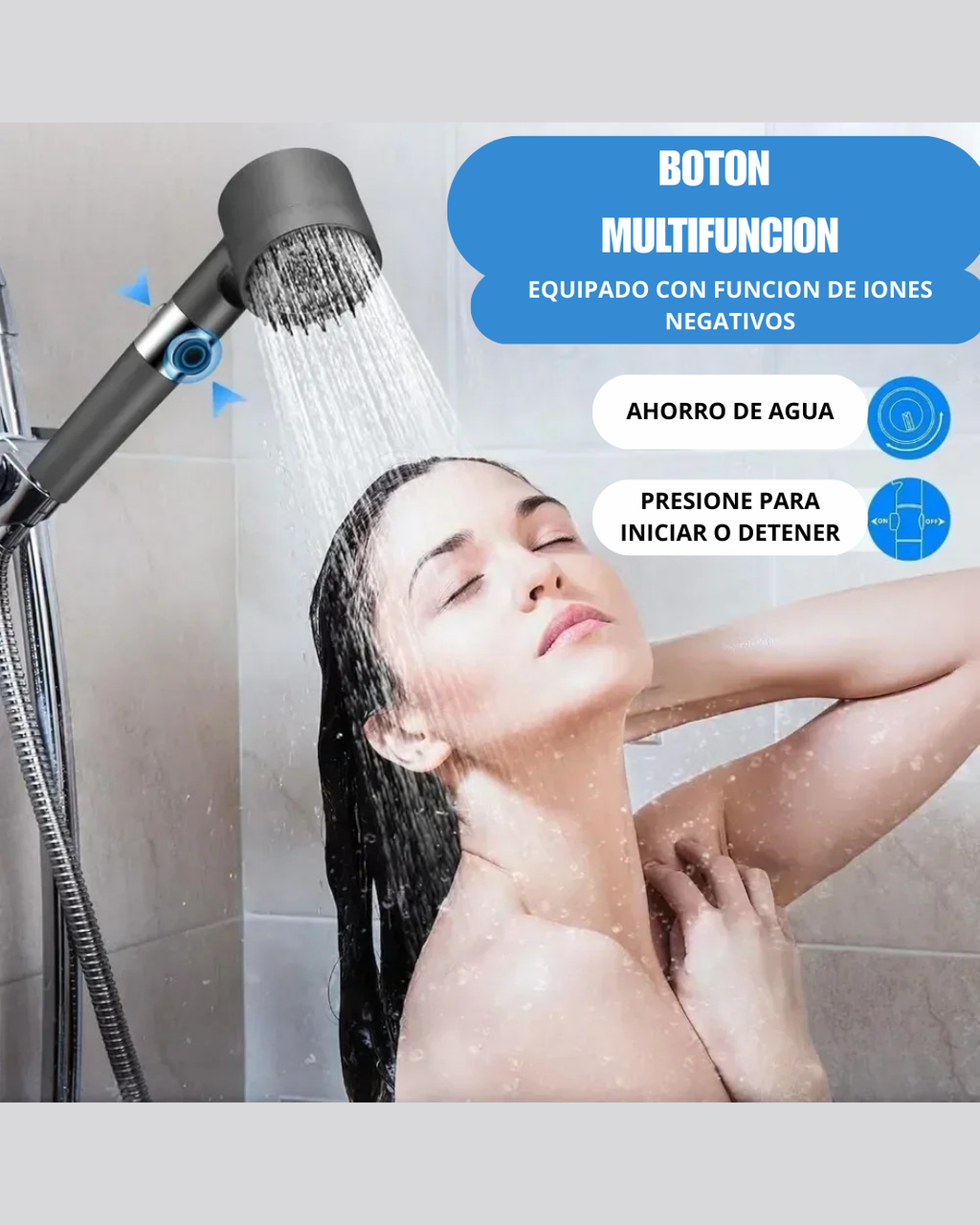Cabezal de ducha Masajeador